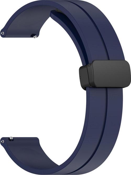 Samsung Gear S3 Frontier Kordon Ribbon Line Lacivert