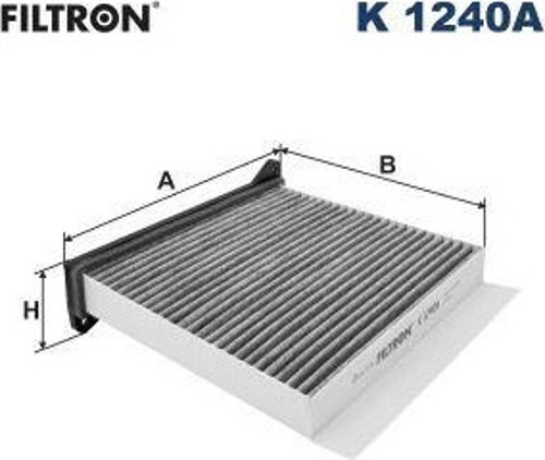 Mitsubishi Outlander Karbonlu Polen Filtresi 2003-2007 Filtron