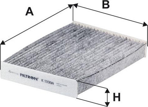 K1330A Karbonlu Polen Filtresi