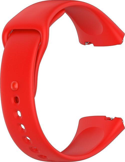 Xiaomi Redmi Watch 3 Lite Kordon, Silicone Sport Band Kırmızı