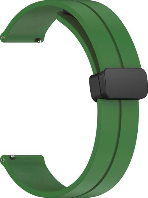 Huawei Watch GT 3 Pro Titanium Kordon Ribbon Line Yeşil