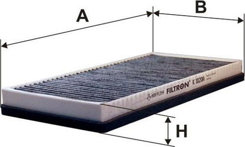 K1020A Karbonlu Polen Filtresi 6447PG 9406447PG0