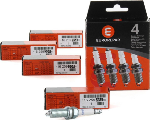 Peugeot 206 1.4 Benzinli 88Hp Buji Seti 2004-2011 Eurorepar 4 Adet