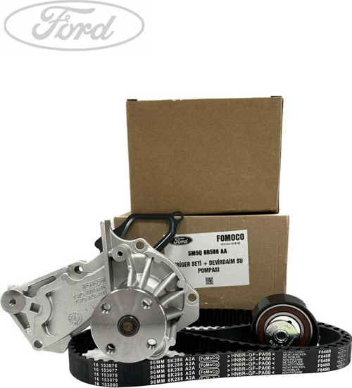 Fiesta 1.4 Benzinli Triger ve Devirdaim Seti 2009-2017 Ford Orijinal