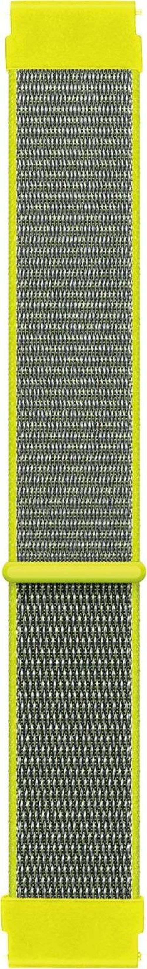 Amazfit GTR 3 Hasırlı Kordon Woven Sport Loop Sarı