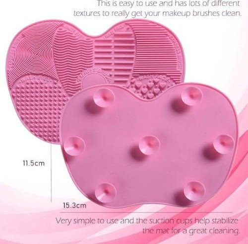 Büro Ev Ofis Kişisel Makyaj Bakımı için Silikon Makyaj Temizleme Matı