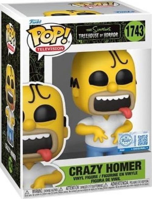 Pop Television Crazy Homer 1743