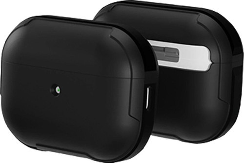Airpods 3 (3.Nesil) Mo-A8 Armor Kılıf - Siyah-(5796)
