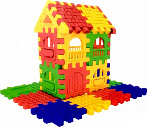 Puzzle City 3D Yapı Ve Tasarım Blokları 128 Parça