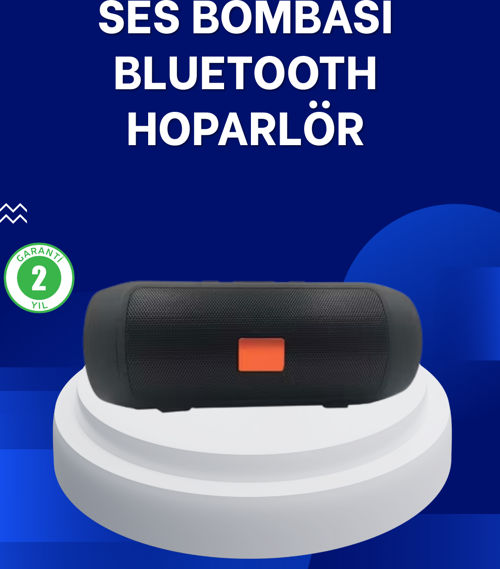 20W Güçlü Ses Bluetooth Hoparlör Dahili Batarya Suya Dayanıklı