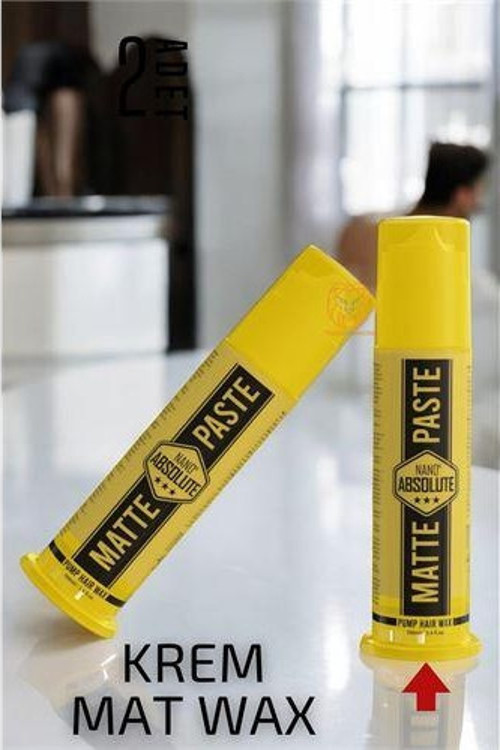 Turk Tüplü Mat Wax Matte Paste Wax Absolute Professional