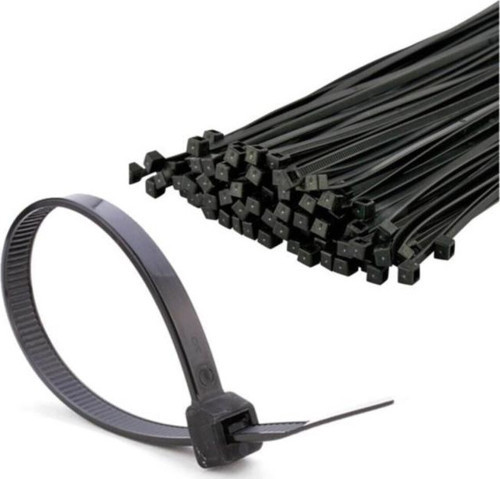 RT-3102 2,5X150 Kablo Bağı Siyah (100 Adet) - Çırt Kelepçe - Klips - Kablo Düzenliyici