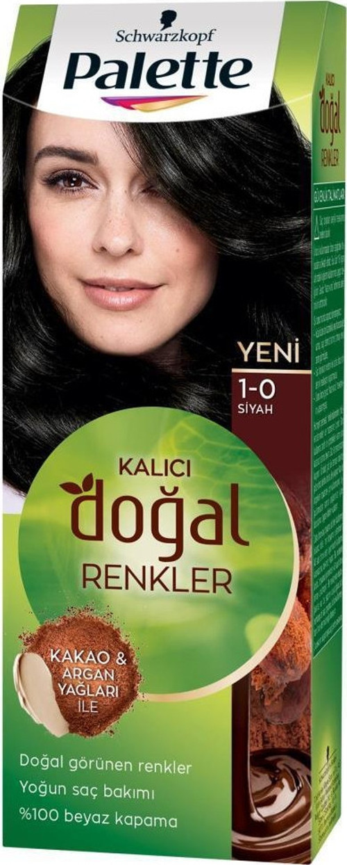 Kalıcı Doğal Renkler 1-0 Siyah x 2 Adet