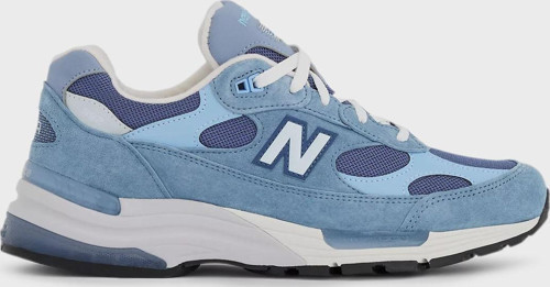 Süet Logolu Bağcıklı Sneaker Erkek Ayakkabı U992TO MAVİ