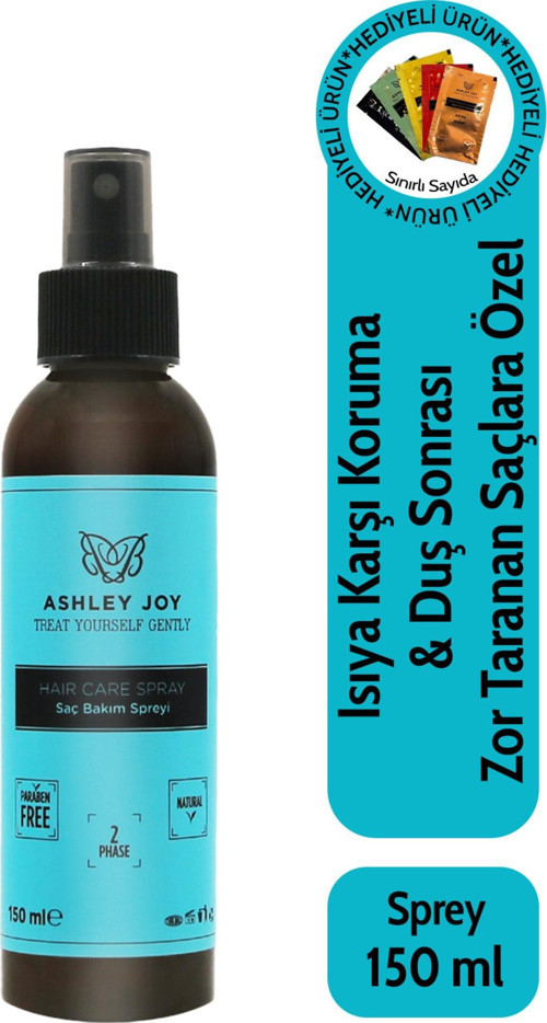 Kolay Tarama Isıya Karşı Koruma Sağlayan Çift Fazlı Saç Bakım Spreyi 150 Ml