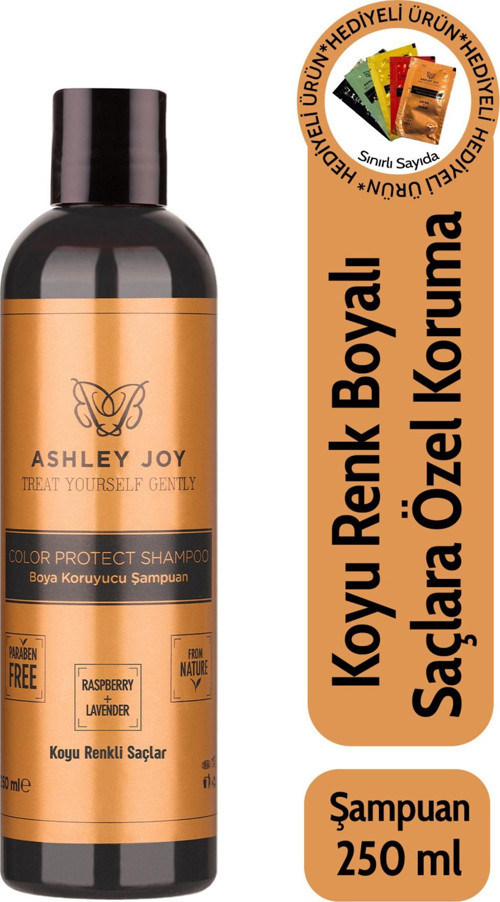 Koyu Renk Boyalı Saçlara Özel Lavanta Ahududu Özlü Renk Koruyucu Şampuan 250 Ml