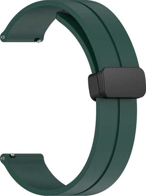 Amazfit GTR 3 Pro Kordon Ribbon Line Koyu Yeşil