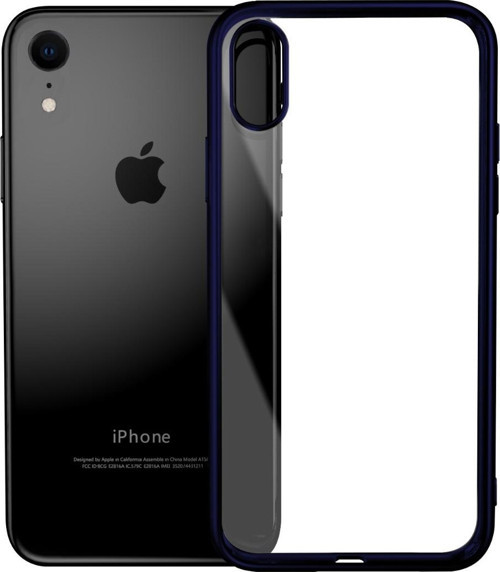 ELIT SHINE IPHONE XR FULL MAVİ KAPAK