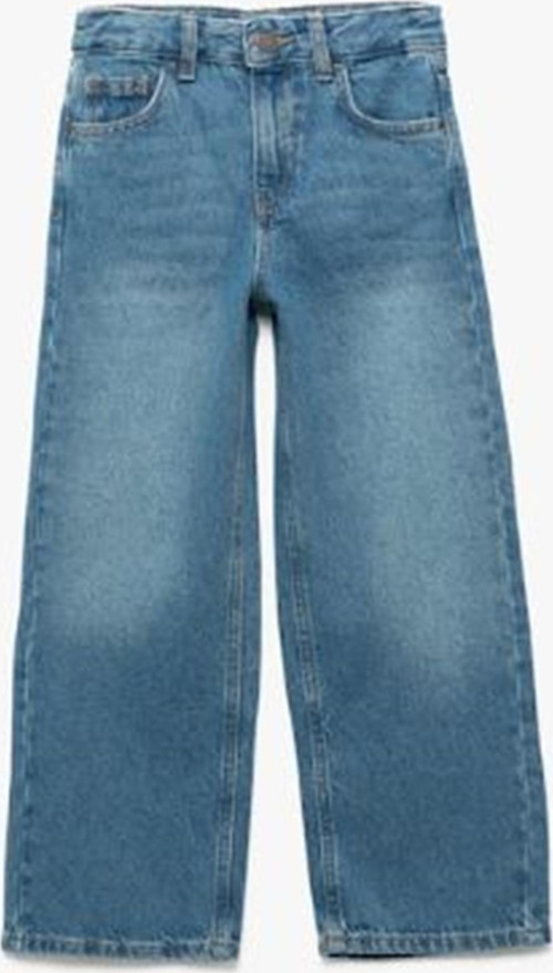 6Wkg40016Ad Mıd Orta Indıgo Kız Cocuk Pamuk Denım Pantolon