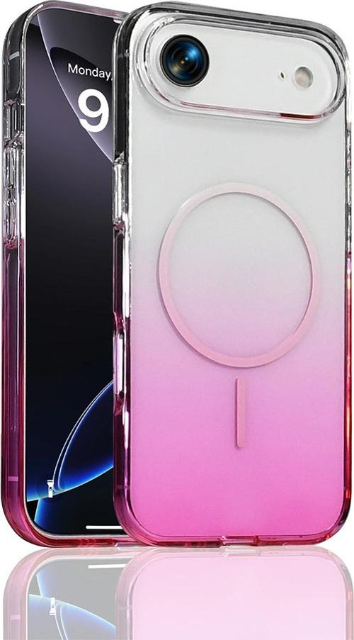 Apple İphone 17 Air Kılıf M-Safe Şarj Özellikli Zore Septik Silikon Kapak