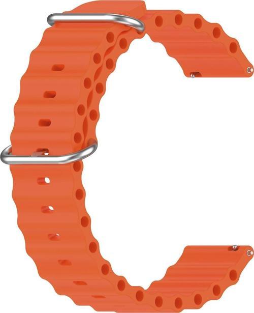 Samsung Gear S3 Frontier Kordon Ocean Band Turuncu