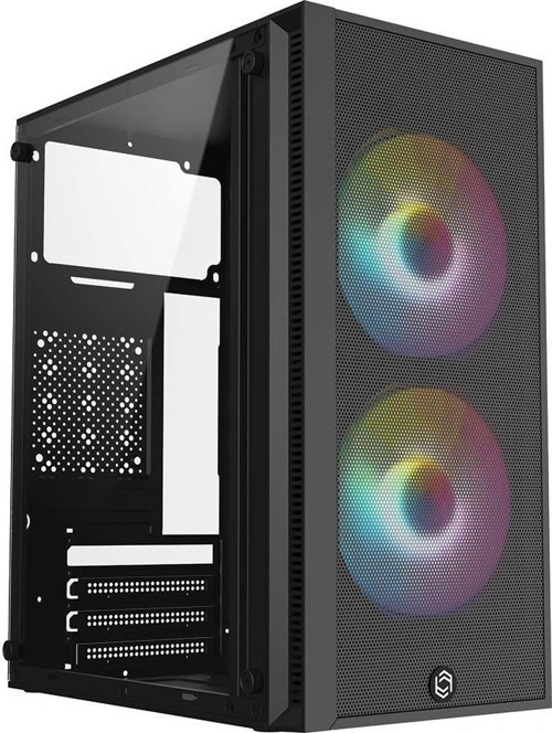 FC-8970G Mini Tower Gaming Kasa (300W) 2 x 120mm Rainbow Fan