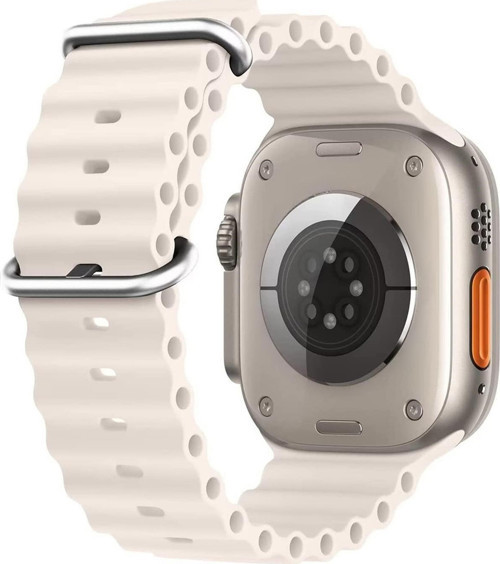 Apple Watch Ultra Kordon Ocean Band Bej