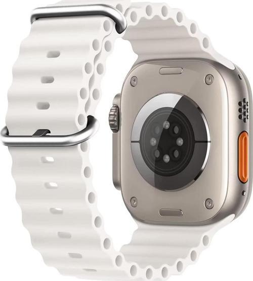 Apple Watch SE 2022 40mm Kordon Ocean Band Beyaz