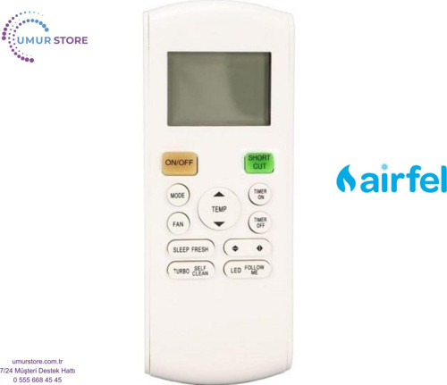 Airfel Ltxn 35uv1b Uyumlu Klima Kumandası