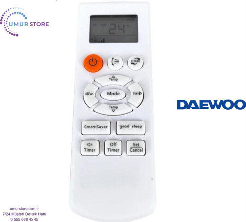 Daewoo D-Tr AC15000 Uyumlu Klima Kumandası-Ekonomik