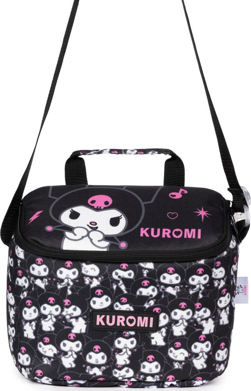 Lisanslı Kuromi Desenli Termal Kız Öğrenci Beslenme Çantası