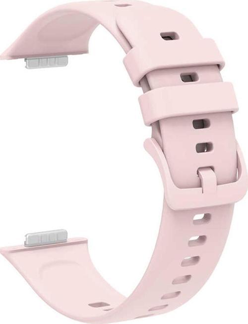 Huawei Watch Fit 2 Kordon, Silicone Sport Band Rose Gold
