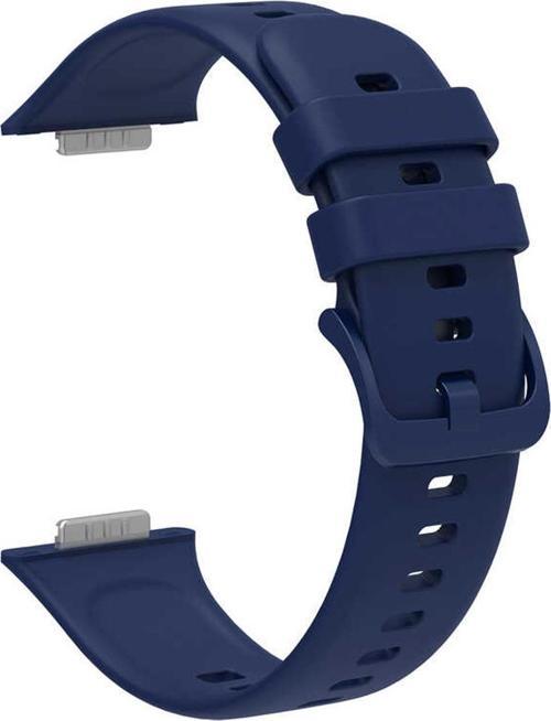 Huawei Watch Fit 2 Kordon, Silicone Sport Band Lacivert