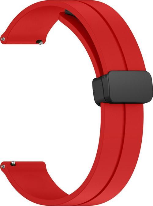 Amazfit GTS 4 Mini Kordon Ribbon Line Kırmızı