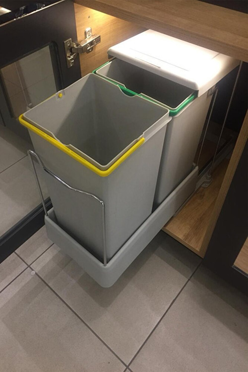 Raylı Plastik 14 14lt Çift Kova 21550