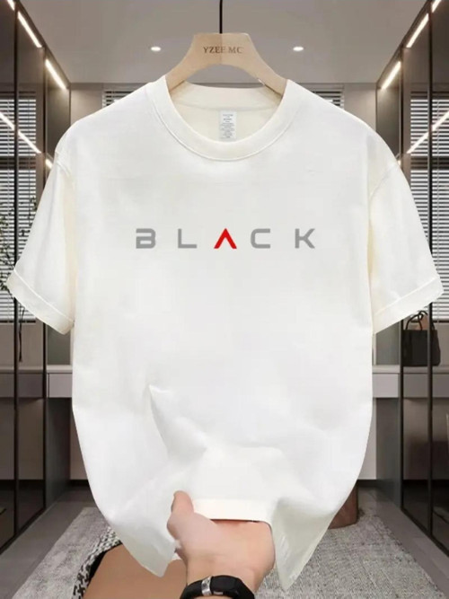 Unisex Bisiklet Yaka Oversize Tshirt