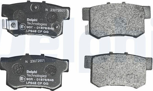 Honda Civic Arka Fren Balatası 2002-2006 Delphi Takım