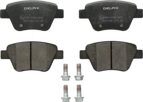 Skoda Superb Arka Fren Balatası 2009-2015 Delphi Takım