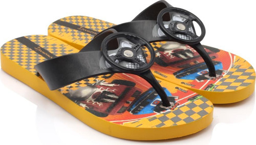 İpanema Hot Wheels Çocuk Parmak Arası Terlik Sarı 25/34