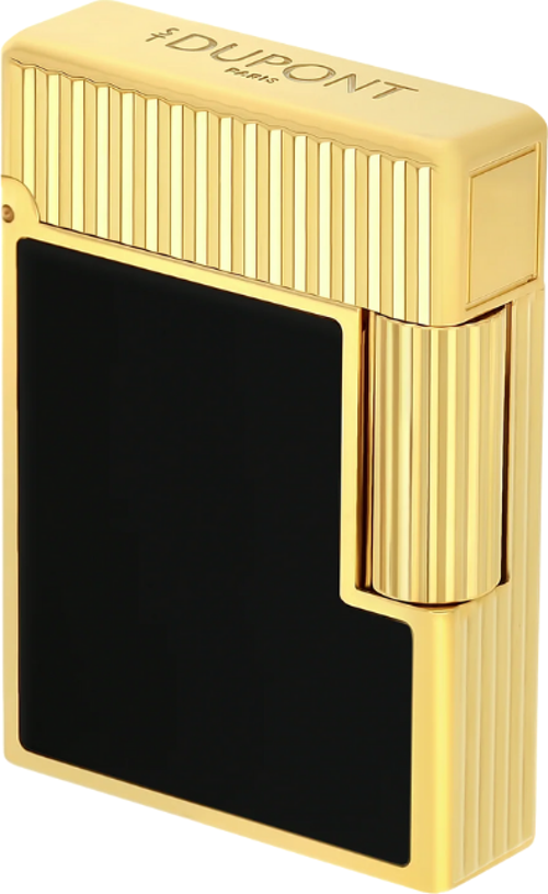 S.T. Dupont Ligne 1 Gold-Siyah Puro Çakmağı 14120