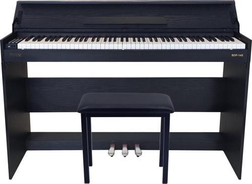 Jwin Sapphire SDP-145 Çekiç Aksiyonlu 88 Tuşlu Dijital Piyano + Tabure - Siyah