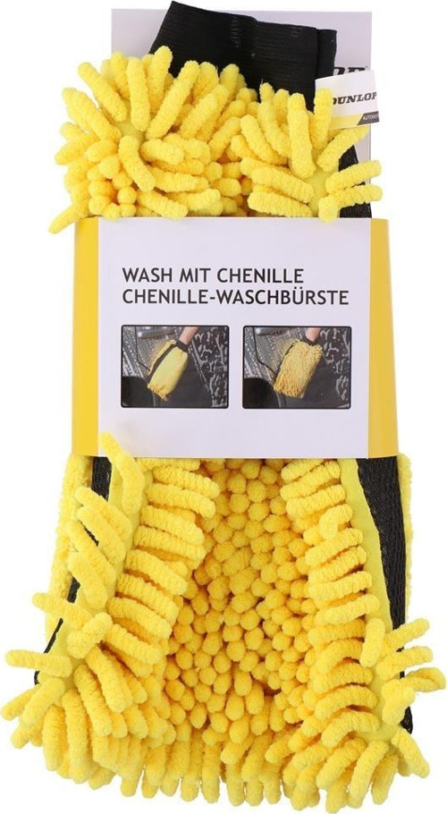 DUN114 2'si 1 Arada Araba Yıkama Eldiveni 27x20 cm