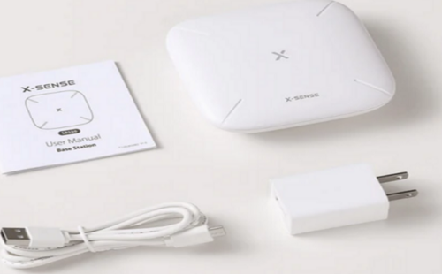 X-Sense SBS50 Duman, Isı ve Karbon Monoksit Dedektörleri Için Kablosuz Wifi Akıllı Telefon Kontrolü Baz Istasyonu