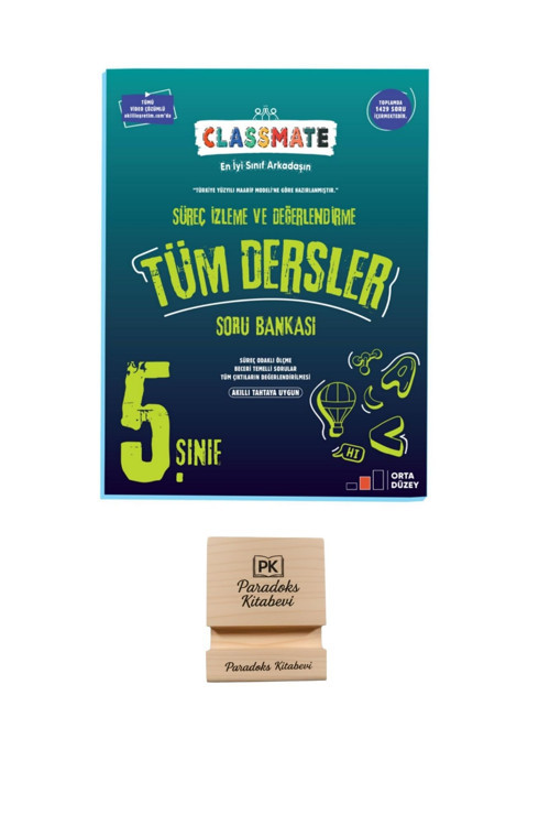 Okyanus Yayınları 5. Sınıf Classmate Tüm Dersler Süreç İzleme ve Değerlendirme Soru Bankası + TS
