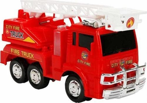 Oyuncak Sesli ve Işıklı Çarp Dön İtfaiye Aracı 175B