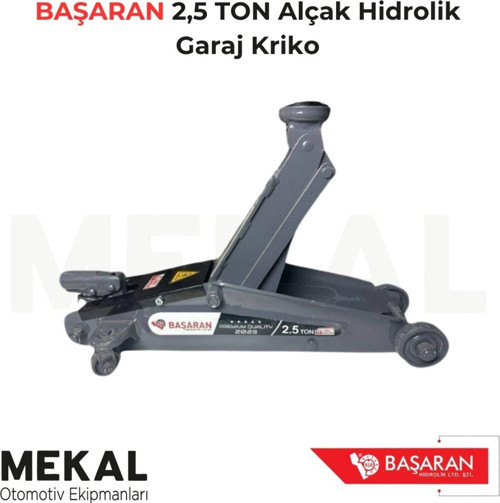 2.5 Ton Kısa Arabalı Alçak Kriko