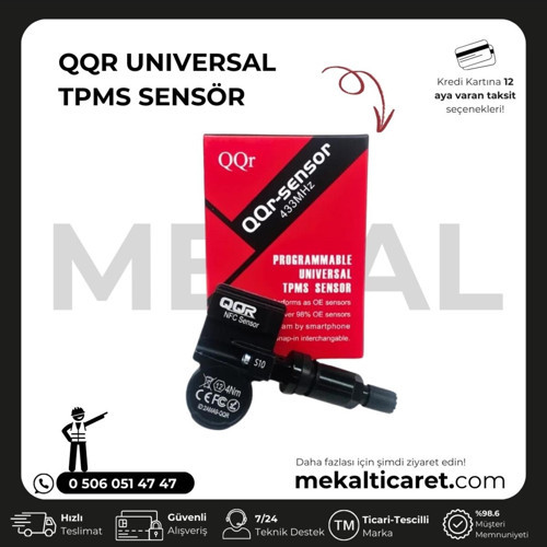 Qqr Universal Tpms Lastik Basınç Sensörü