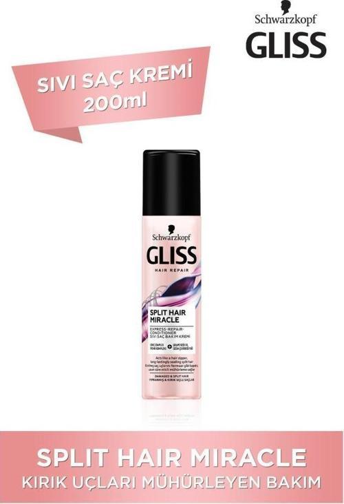 SCHWARZKOPF GLISS SPLIT HAIR MIRACLE SIVI SAÇ KREMİ 200 ML