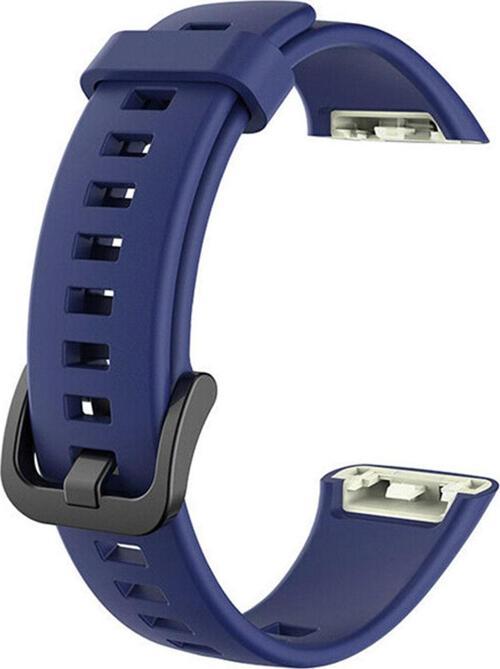 Huawei Band 6 Kordon, Silicone Sport Band Lacivert