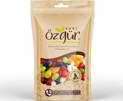 Renkli Fasülye Jöle Şeker 750 gr